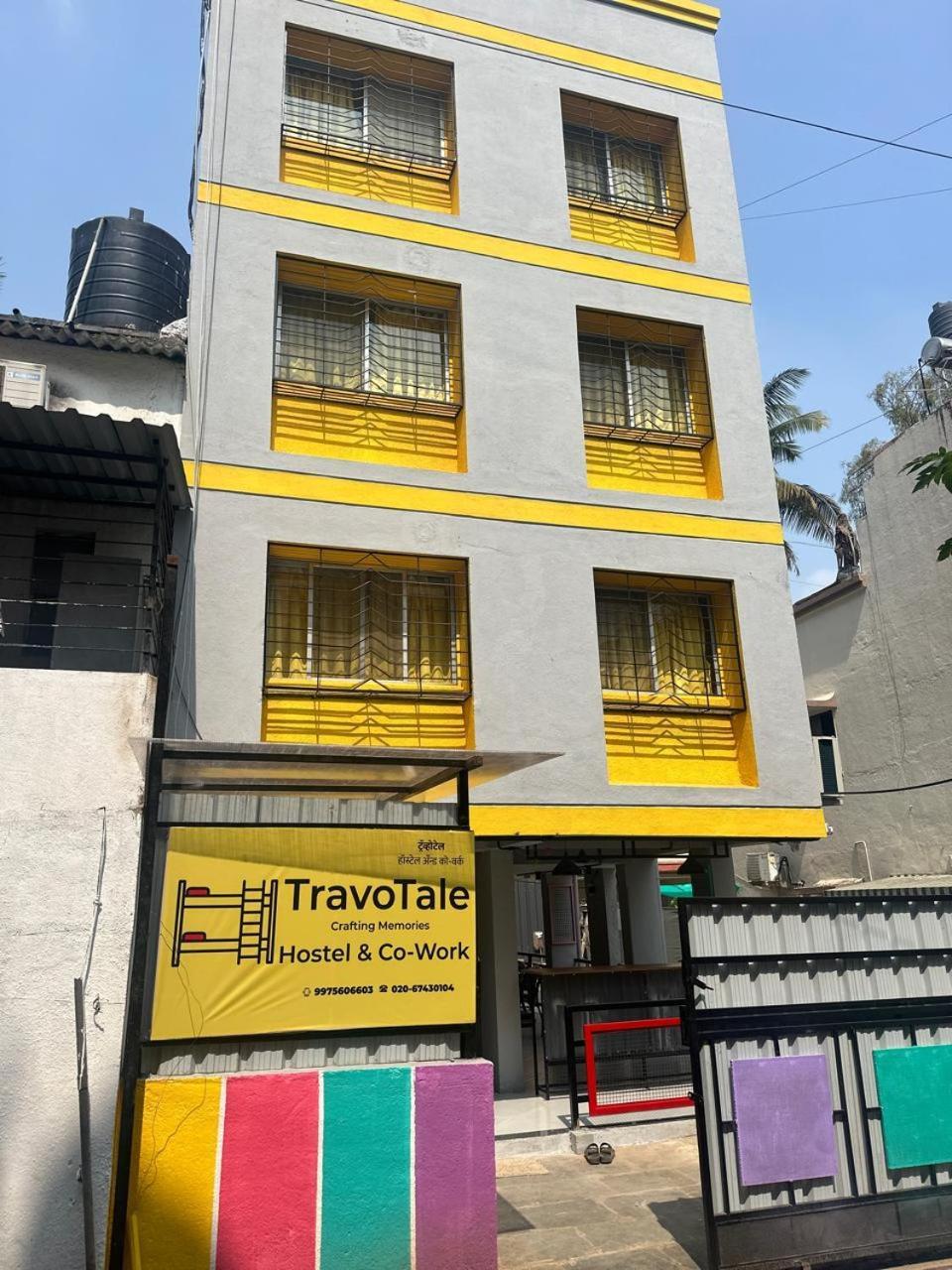 Travotale Hostel And Cowork Koregaonpark بونة المظهر الخارجي الصورة